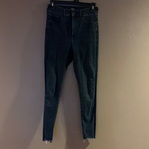 Express Dark Skinny Jeans